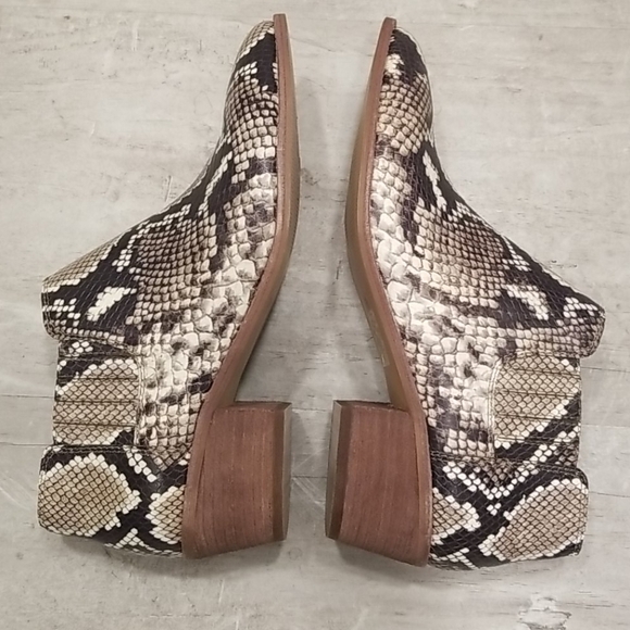 💕MADEWELL💕 Low Chelsea Boots ~ Snake Embossed - Picture 3 of 16